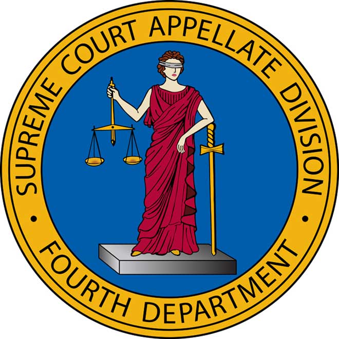 Seal of supreme court appellate division fourth department